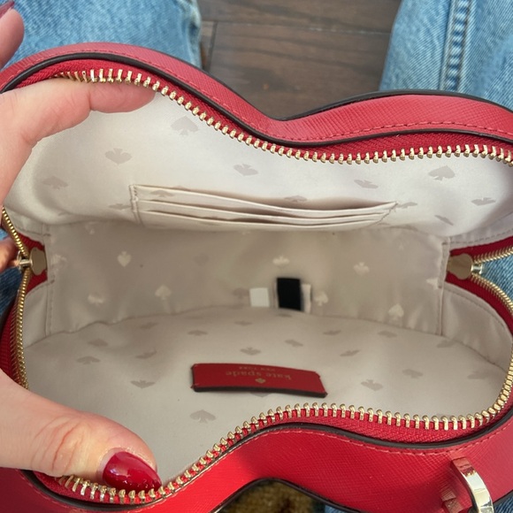 ❤️ KATE SPADE "LOVE SHACK" HEART CROSSBODY PURSE - Picture 9 of 9